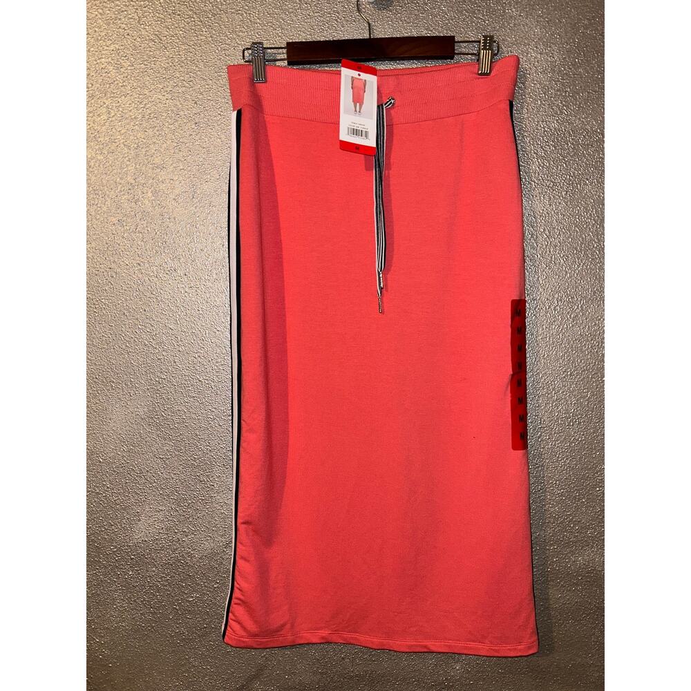 Tommy Hilfiger  Skater Girl VSCO Y2K Alt Knit  Coralie  Stripe  Midi  Skirt